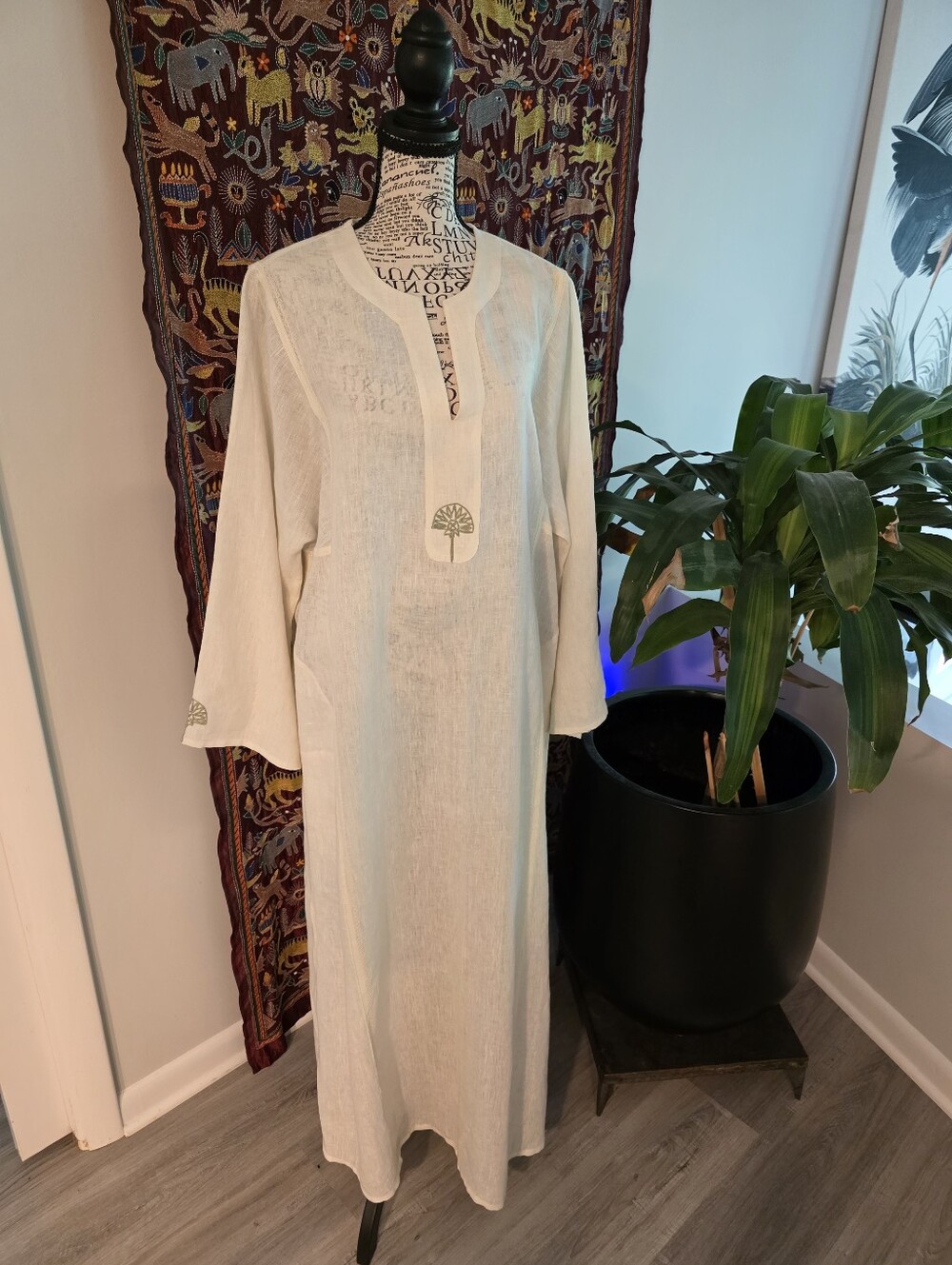Egyptian Linen Galabaya NWT